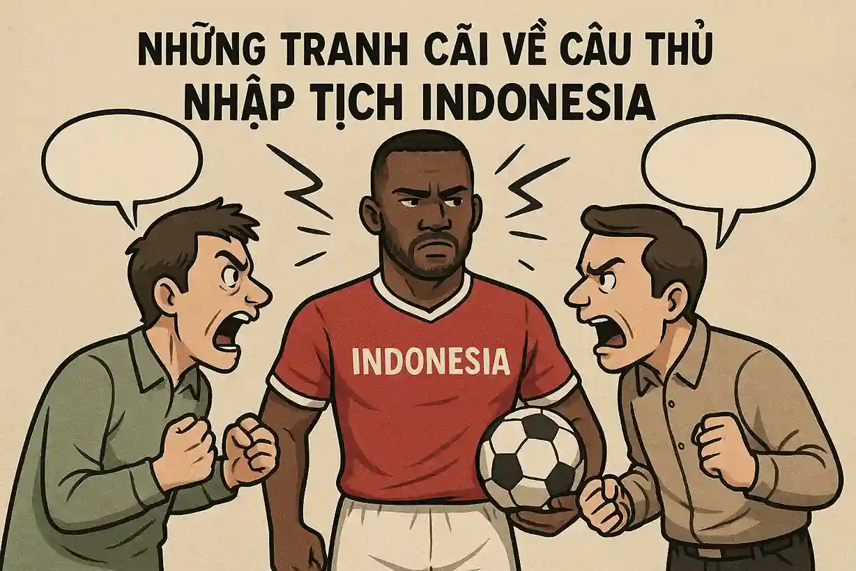 Những tranh cãi về cầu thủ nhập tịch Indonesia 