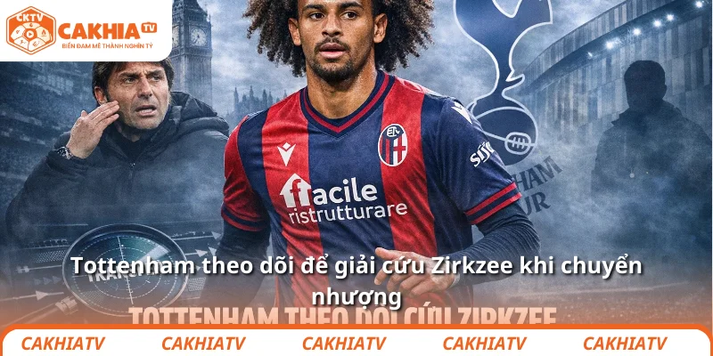Tottenham theo dõi để giải cứu Zirkzee khi chuyển nhượng